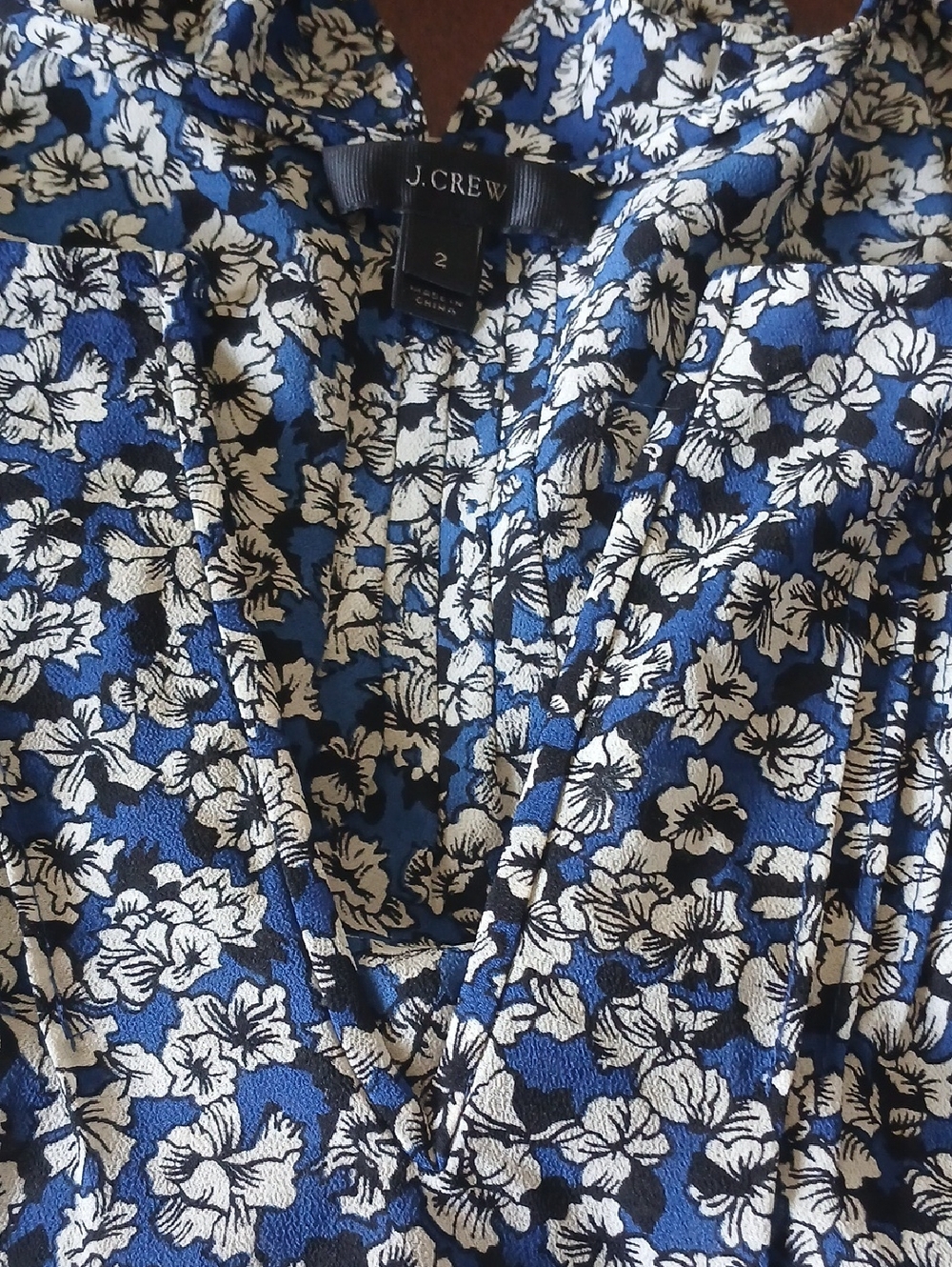 J. Crew Cascade Ruffle Blouse - Picture 8 of 8